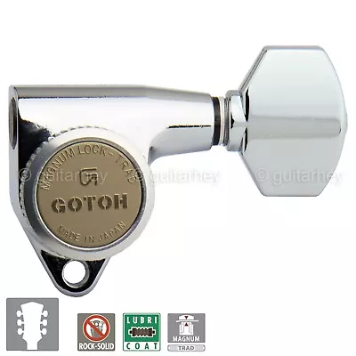 NEW Gotoh SG301-07 MGT Set L3+R3 SMALL Buttons Magnum Locking Trad 3x3 - CHROME • $119.81