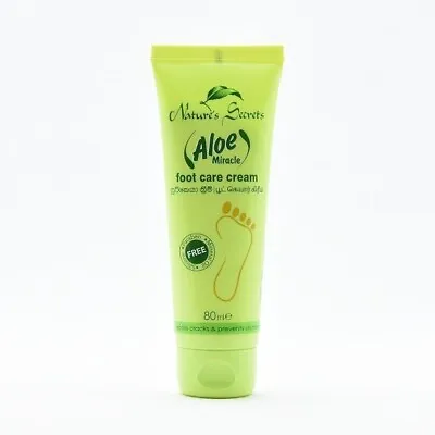 ALOE Miracle Foot Care Cream |Dry Cracked Feet Heels Skin Repair Cream Soothing • $10.50