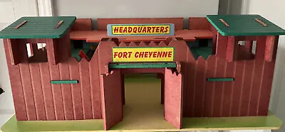 £45 • Buy JoyToys Malvern Vintage FORT Cheyenne JT43 Wooden Toy Fort 