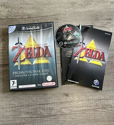 The Legend Of Zelda Collector's Edition Game Cube Game Complete Manual & Box • £39.95