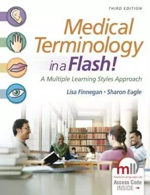 Medical Terminology In A Flash!: A Multiple Learning Styles Approach - GOOD • $7.28