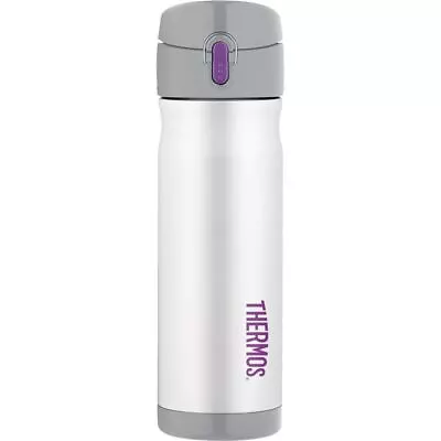 Thermos � Stainless Steel Vacuum Insulated Commuter Bottle White  470ml • $16