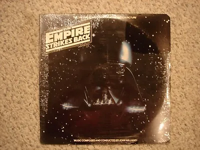 The Empire Strikes Back John Williams Soundtrack 1980 New Sealed Star Wars 2 LP • $345