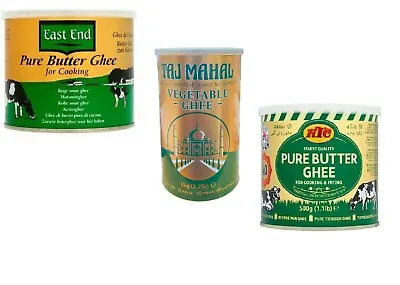 Pure Butter/vegetable Ghee 500g & 1kg Indian Asian Cooking Ktc Taj Mahal • £9.45