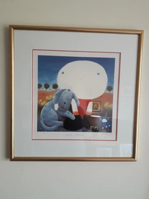 £150 • Buy Mackenzie Thorpe, With Child, Ltd Edition Framed Print, Signed With Certificate.
