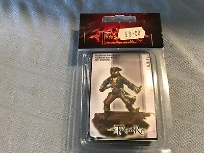 Tale Of War Captain Pirata Metal Figure Unpainted • £15