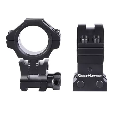 1 Inch 30mm Dovetail Scope Mount Rings Riser Center Height Adjustable Bracket • $35.68