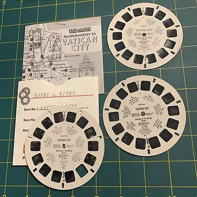 View-Master B178 Nations Of The World Series Vatican City Souvenir Booklet 1N • $12.50