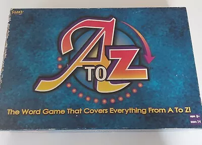 A To Z Word Game That Covers Everything Fundex Family Party Board Game 2001 • $36