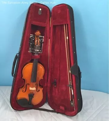 Mendini By Cecilio 1/4 Violin W/ Bow In Travel Case • $19.99