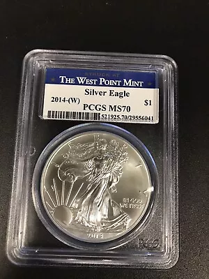 American Silver Eagle 2014-W PCGS MS70 #35650-1 • $49.50