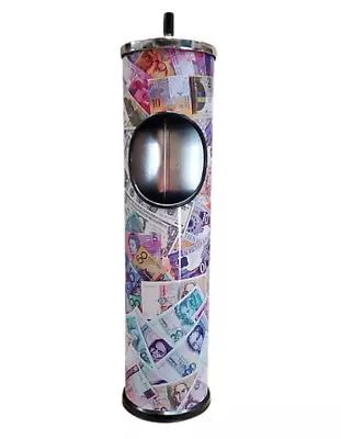 Money Design Floor Standing Ashtray Cigarette Ash 60cm High Tobacco Extinguisher • $45.99