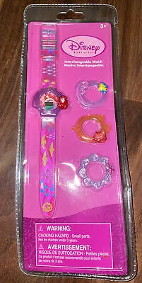 $19.19 • Buy Sealed VINTAGE DISNEY STORE Princess Ariel Little Mermaid Watch Interchangeable