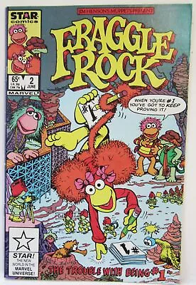 Fraggle Rock #2 Comic Book June 1985 Fine+ 6.5 Grade Marvel Vintage • $4.90