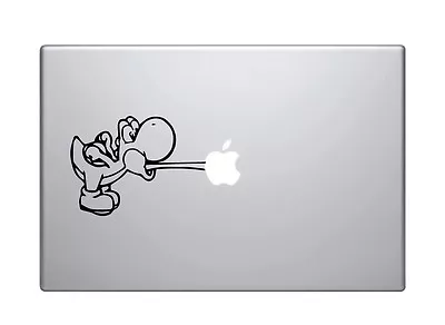 Hungry Yoshi MacBook Pro / Air 13 Inch Vinyl Decal Sticker • $10.59
