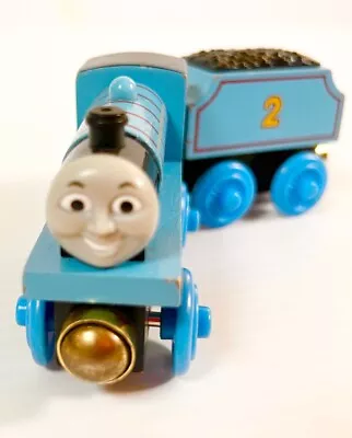 Gold Magnet Edward RFID Sight & Sounds Thomas & Friends Wooden Railway Trains • $18.50