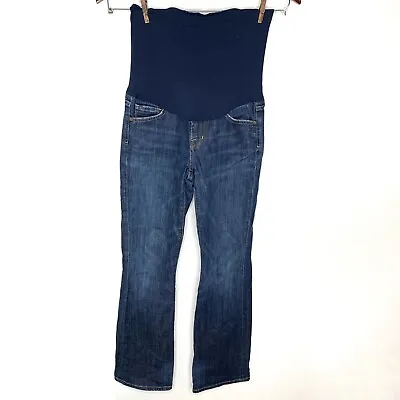 $17.99 • Buy Citizens Of Humanity X A Pea In The Pod Maternity Bootcut Jeans Size 25x30