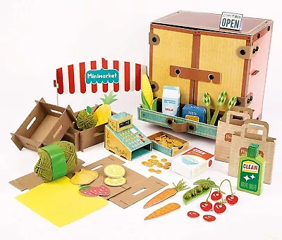 Children Supermarket Stall Shop Mini-market Pretend Play Set Creative Kids Toys • £12.99