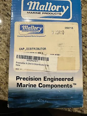Mallory Marine 9-29410 Prestolite Distributor Cap • $25.77
