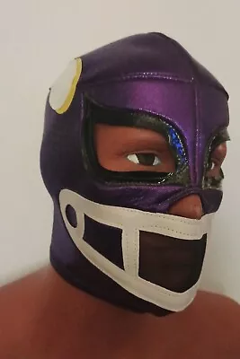 Minnesota Vikings-wrestling-luchador Mask!! Awesome For Fans!! Rare!! Handmade!! • $17.99