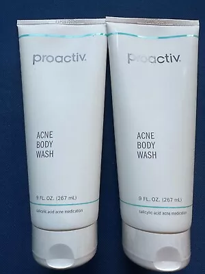 2 X Proactiv Acne Body Wash 9 Oz Salicylic Acid Acne Medication New Exp 9/25 • $17.99