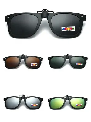 $9.95 • Buy Polarised Mens Womens Vintage Polarized Clip On Fishing Driving Sunglasses F002 