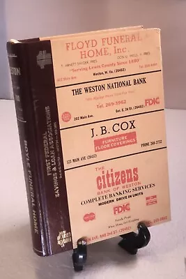 Original R.L. Polk Co. 1980 Lewis County Weston WV West Virginia City Directory • $26.99