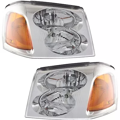 Headlight Set For GMC 02-09 Envoy 02-06 Envoy XL 04-05 Envoy XUV LH RH CAPA • $131.43