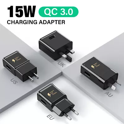 15W Fast Charging Block USB Wall Charger For Samsung Galaxy A14 A13 A12 A11 A21 • $15.49