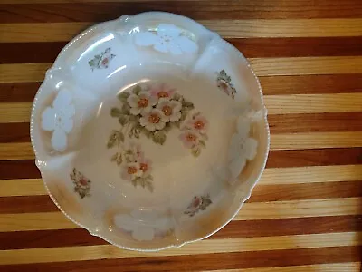 Vintage German Floral Serving Bowl • $4.50