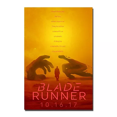 Blade Runner 2049 Movie Silk Poster Print 12x18 32x48 Inch Home Wall Decor • $4.74