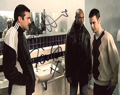 £24.99 • Buy Danny Dyer & Tamer Hassan 10x8 Photo Football Factory  AFTAL#217 OnlineCOA