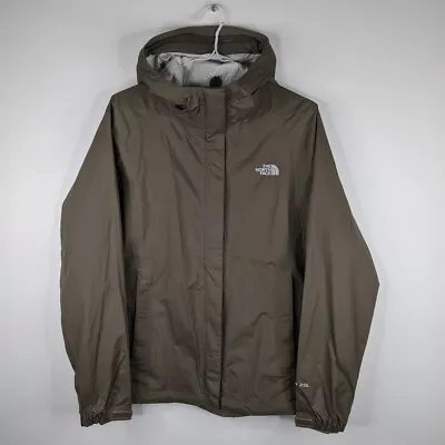 Women's North Face Venture Hyvent 2.5L Brown Rain Jacket Size M • $29.08