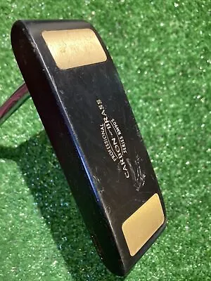 RH Maltby RM902 Carbon Brass Putter ⛳️ Steel ~34.5  #B116 • $30