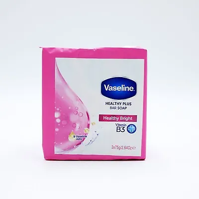 VASELINE SOAP HEALTHY BRIGHT 3x75G • £5.57