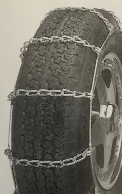 2 New P215/75r15 P225/75r15 P225/70r15 P235/70r15 P235/65r16 Snow Tire Chains • $83.75