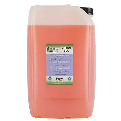 £39.99 • Buy Citrus Multi Purpose Cleaner Degreaser Concentrate With Natural Citrus Oils 25L