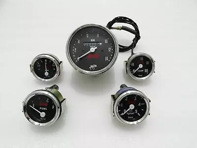 Willys Jeep Speedometer With Mechanical Temp Gauge Set Best Quality • $47.52