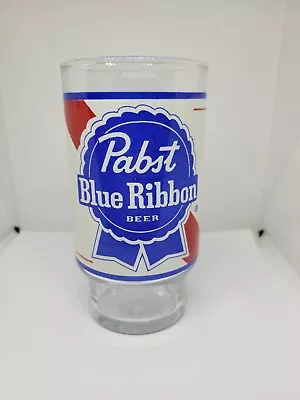 Vintage Pabst Blue Ribbon Drinking Glass • $7