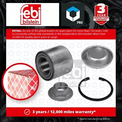 Wheel Bearing Kit Fits PEUGEOT 308 CC Mk1 Rear 07 To 14 1610911680 1610911680S1 • £26.74