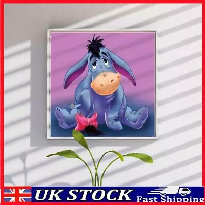 Eeyore DIY Diamond Painting Kits Full Round Drill Home Wall Decor Art Craft • £7.79