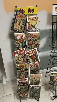 Original 1960's Vintage Comic Book Metal Store Display Rack... Extremely Rare !! • $679.99