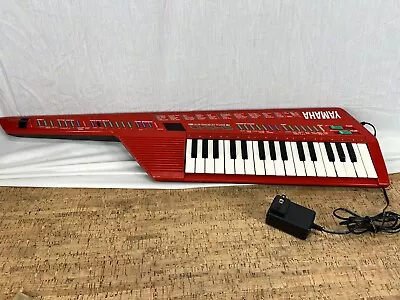 YAMAHA SHS-10 Red FM Digital Shoulder Keyboard With MIDI Keytar TESTED • $179