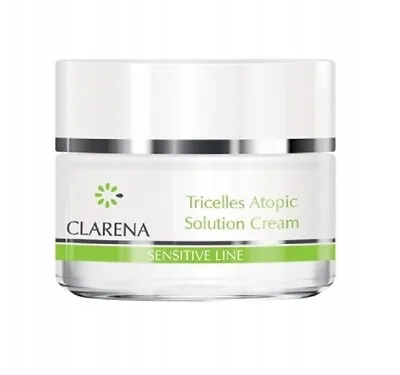 £26.22 • Buy Clarena Atopic Tricelles Solution Moisturising Cream 50ml