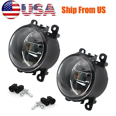 $25.99 • Buy 2x Front Clear Lens Bumper Fog Light Lamps Assembly For Ford Focus Mustang