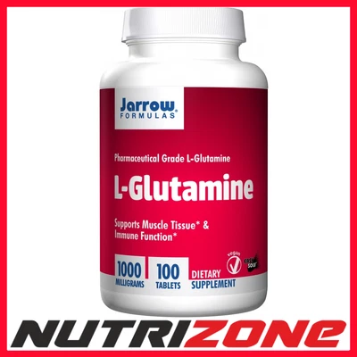 £21.90 • Buy Jarrow Formulas L-Glutamine 1000mg Muscle Recovery Support - 100 Tabs