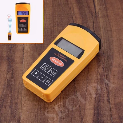 £16.79 • Buy Ultrasonic LCD Sonic Distance Tape Measurer Meter Laser Pointer Measure