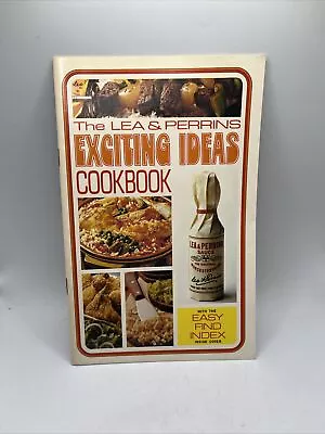 The Lea & Perrins Exciting Ideas Recipe Illustrated Cookbook (Vintage Paperback) • $2.99