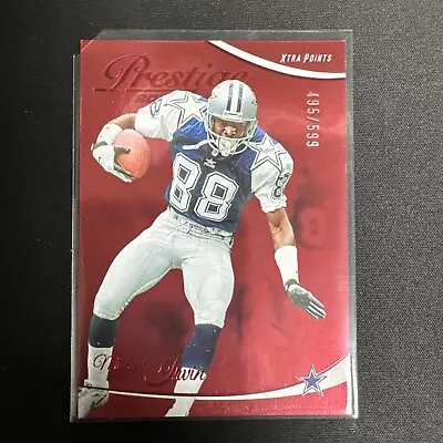 2023 Panini Prestige Michael Irvin Red Xtra Points /599 #84 Dallas Cowboys • $1.50