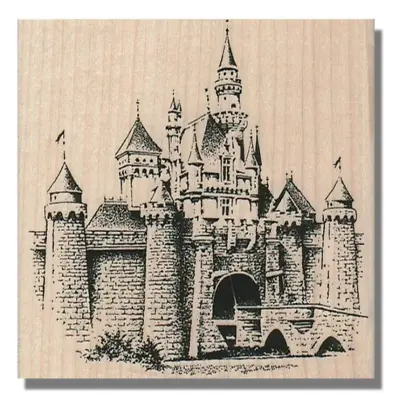 Castle RUBBER STAMP Princess Queen Prince Knight Medieval Armor King Fairy Tale • $14.95